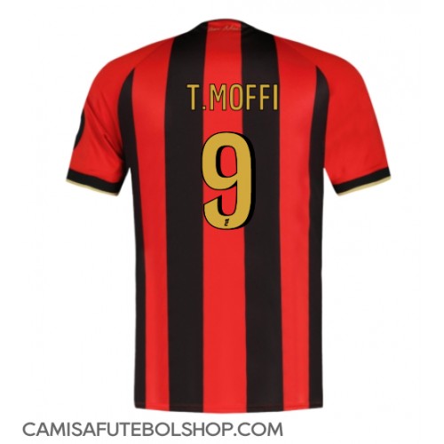 Camisa de time de futebol OGC Nice Terem Moffi #9 Replicas 1º Equipamento 2024-25 Manga Curta